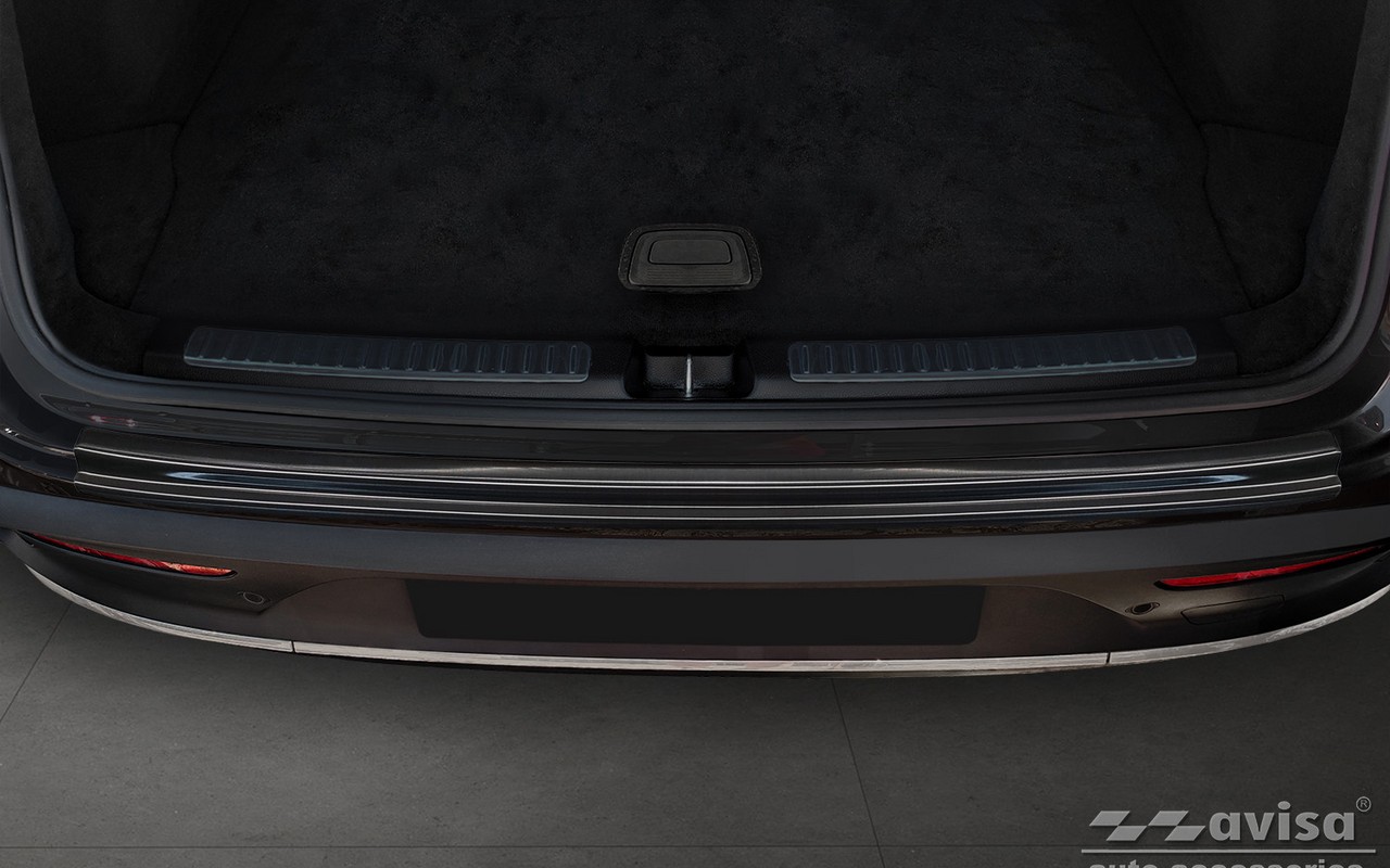 Ochranná lišta zadního nárazníku Mercedes EQC, N293, 2019-2023, Black