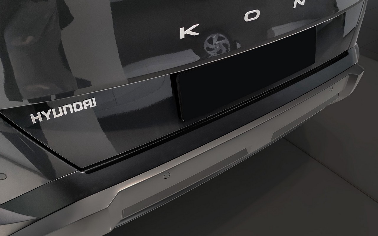 Ochranná lišta zadního nárazníku Hyundai Kona II, 2023- , Black