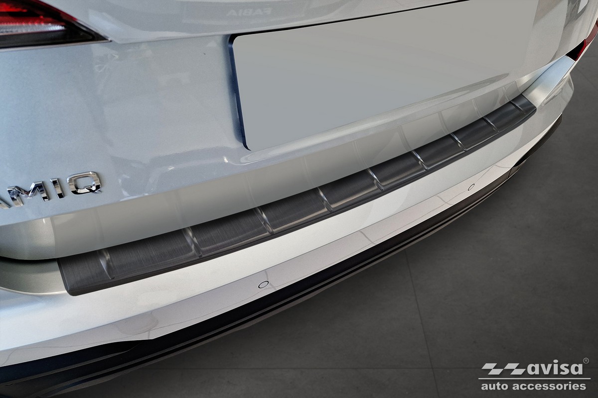 Ochranná lišta zadního nárazníku Škoda Kamiq, 2023- , Facelift, Black