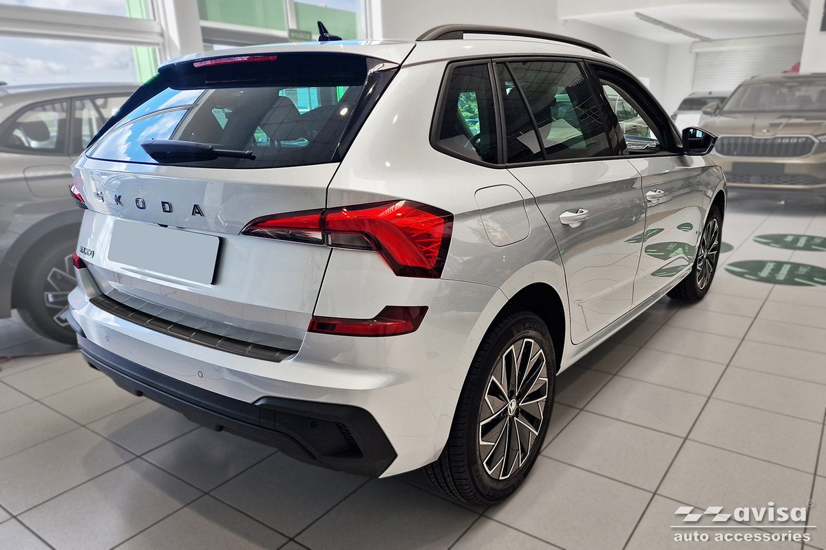 Ochranná lišta zadního nárazníku Škoda Kamiq, 2023- , Facelift, Black