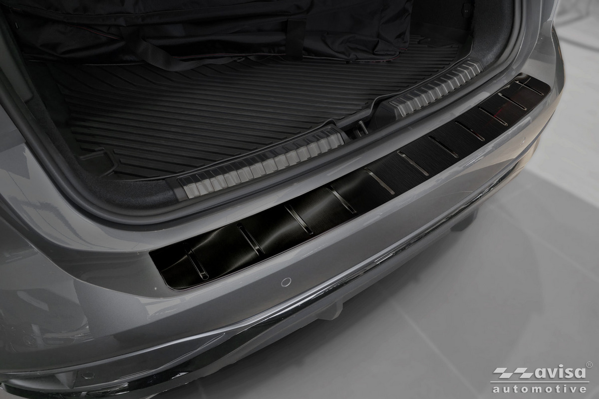 Ochranná lišta zadního nárazníku Audi, A6, C9, 2025- , Combi, S-Line, Black