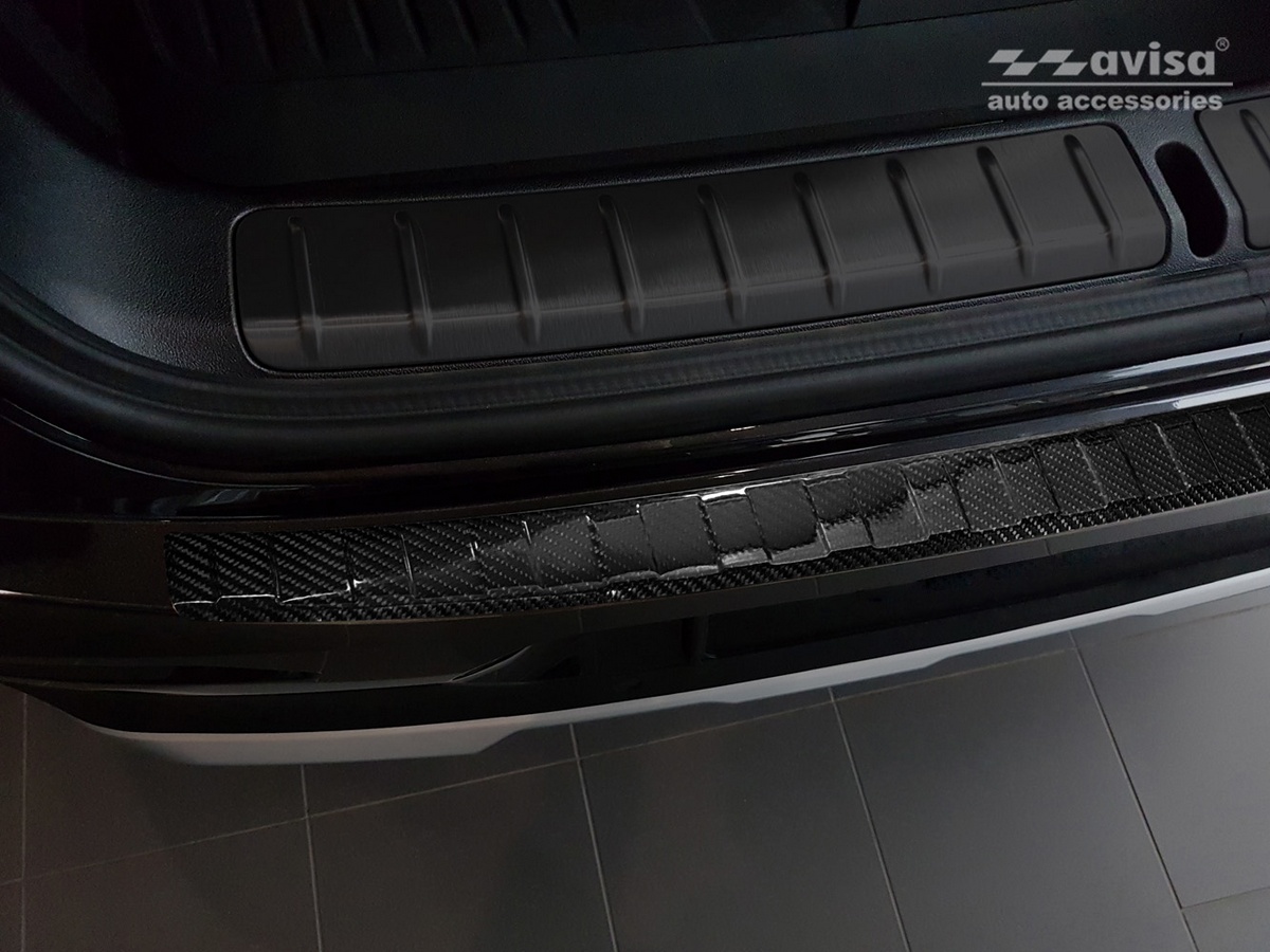 Ochranná lišta zadního nárazníku BMW X4 II, G02, 2021- , Facelift, M-Paket, Carbon