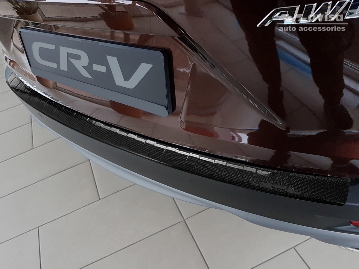 Ochranná lišta zadního nárazníku Honda CR-V V, 2018-2023, Hybrid, Carbon