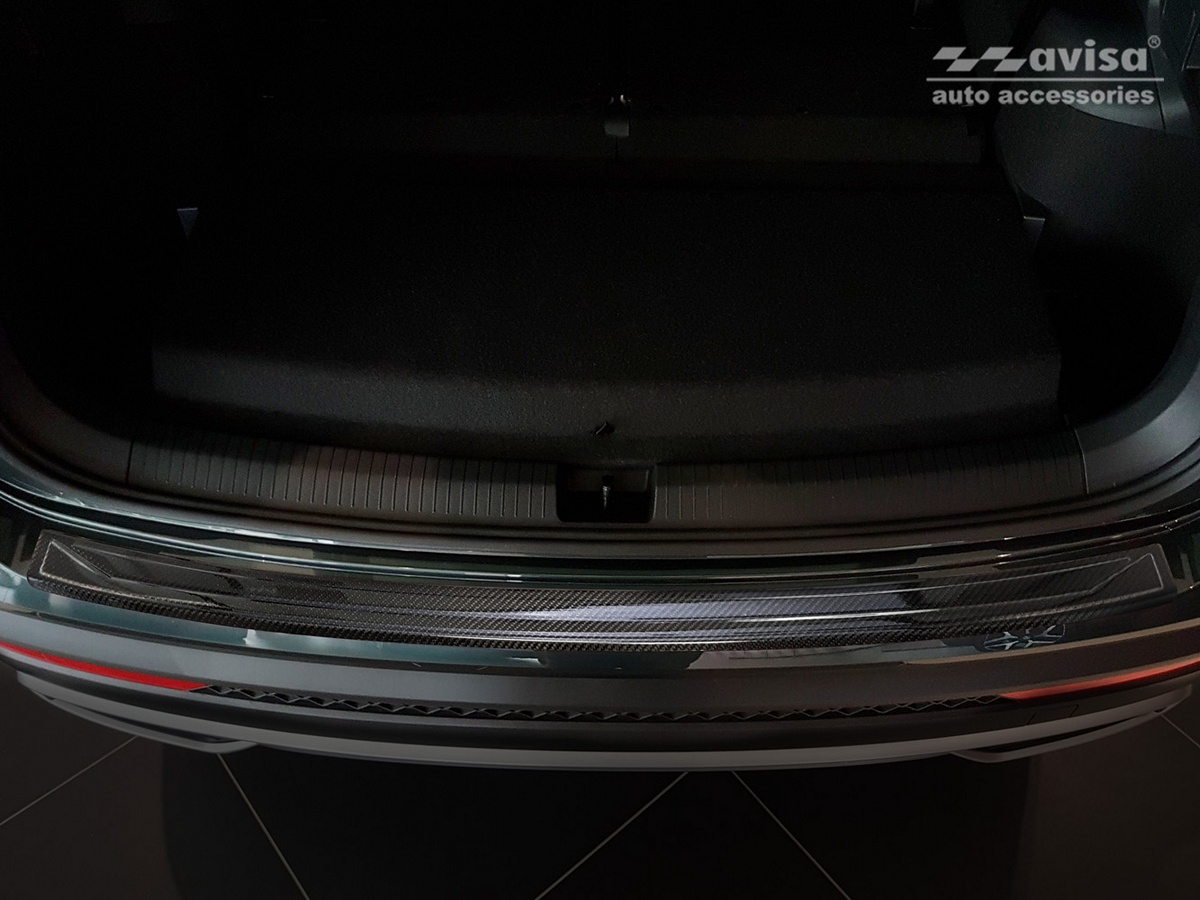 Ochranná lišta zadního nárazníku Seat Tarraco, 2019- , Carbon