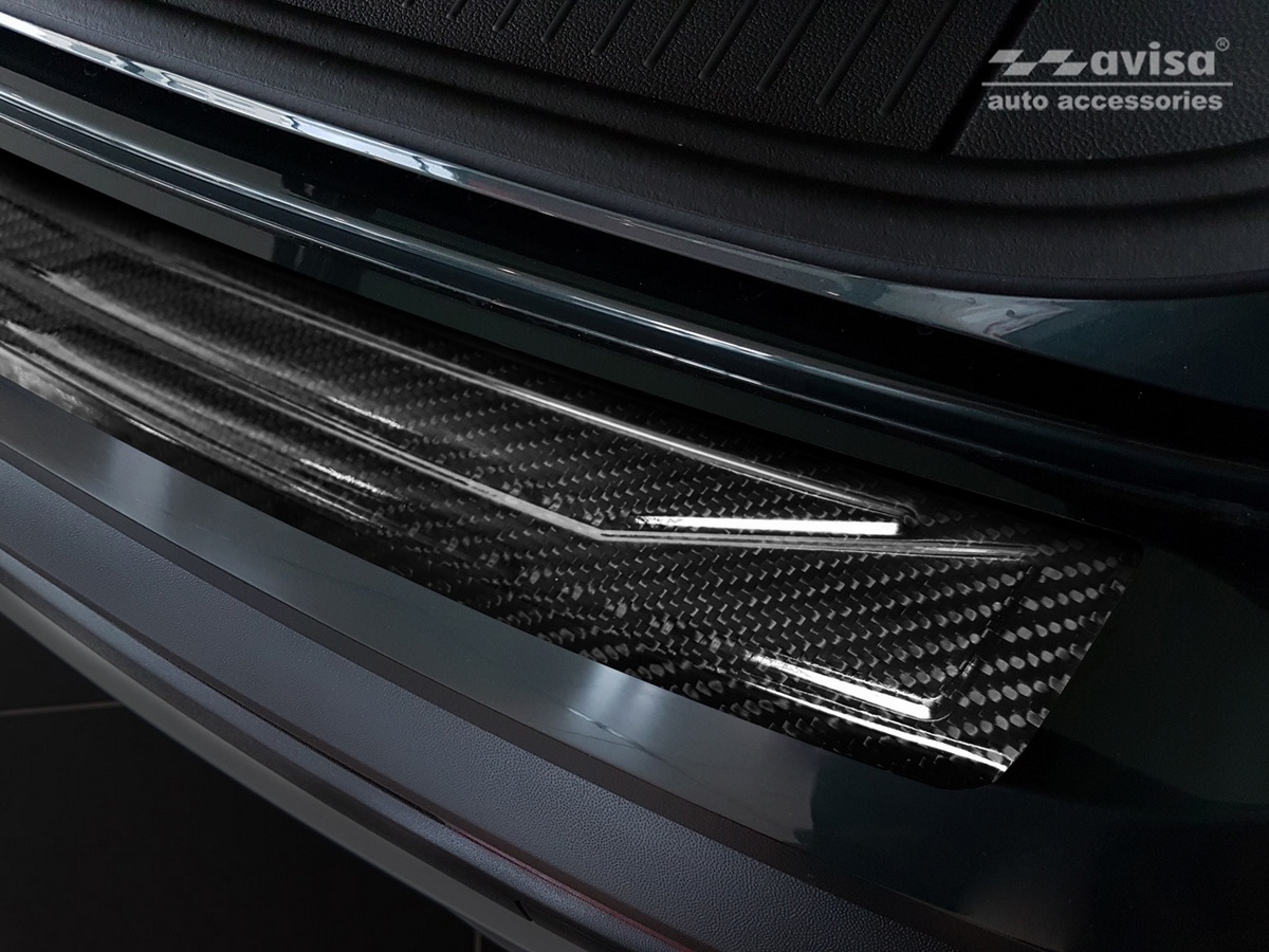 Ochranná lišta zadního nárazníku Seat Tarraco, 2019- , Carbon