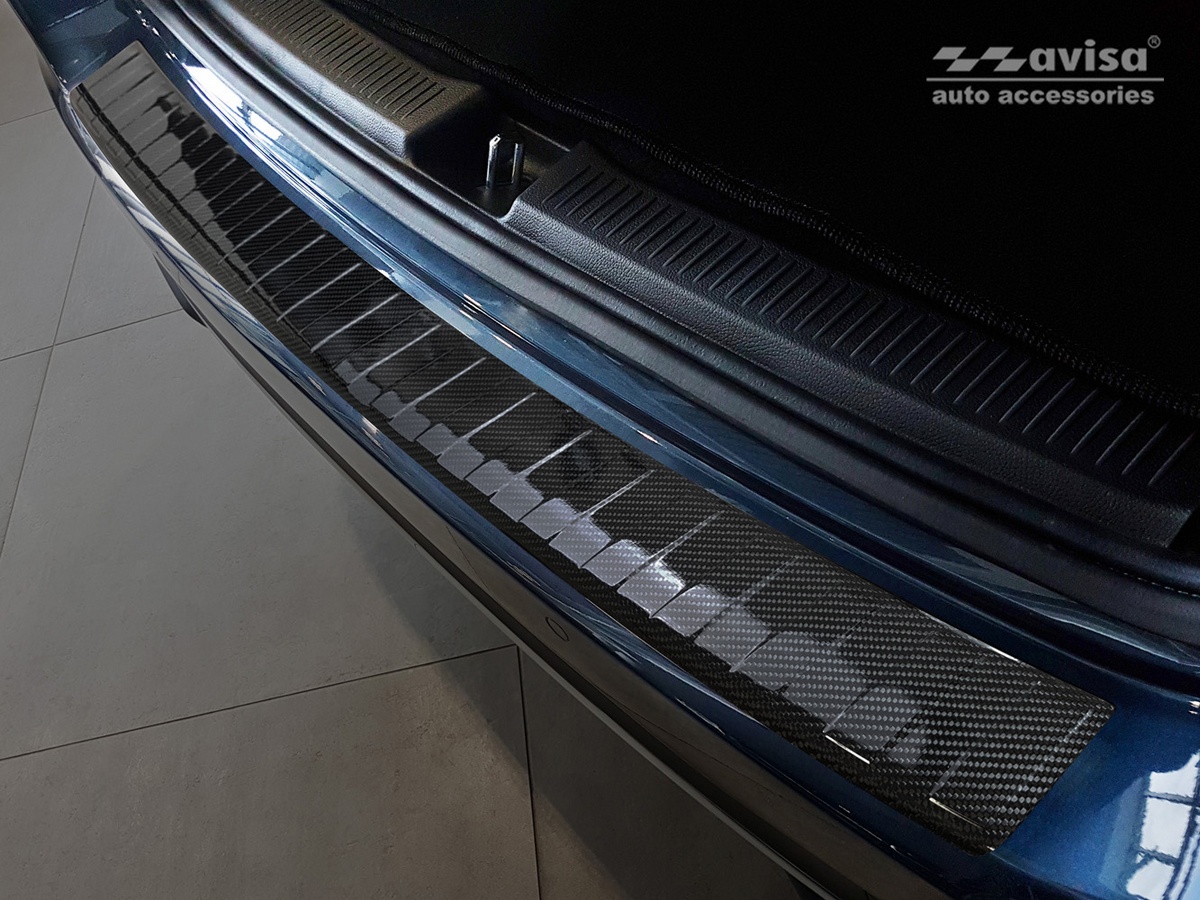 Ochranná lišta zadního nárazníku Mercedes B-Class, 250e, 2021- , Plug-in Hybrid, Carbon