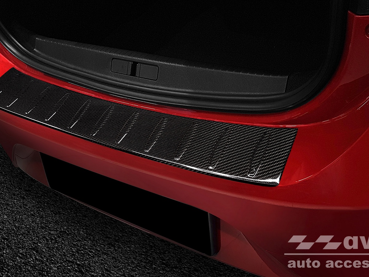 Ochranná lišta zadního nárazníku Opel Corsa F, 2019- , GS-Line, Carbon