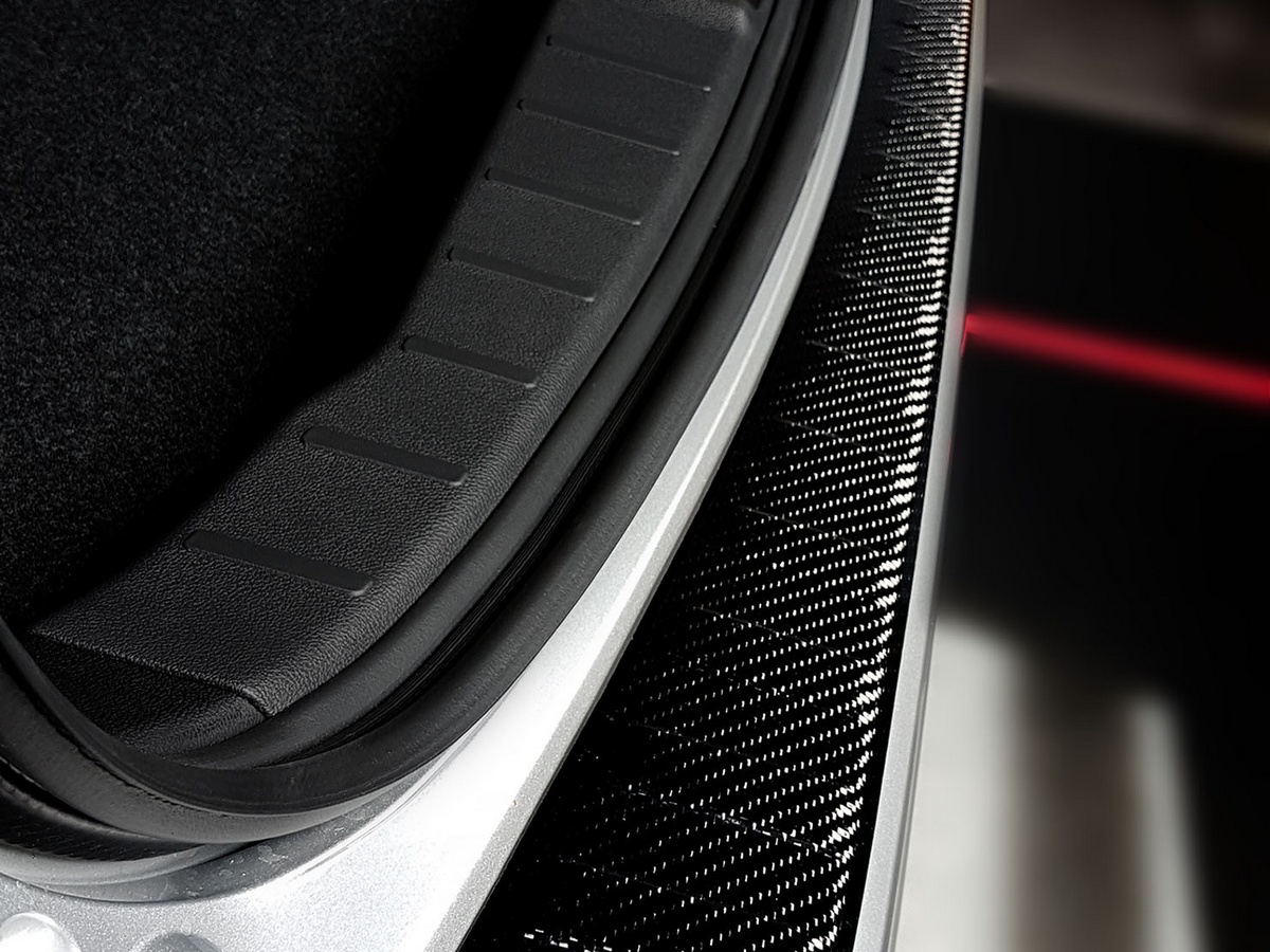 Ochranná lišta zadního nárazníku Mitsubishi ASX, 2019-2022, Facelift, Carbon
