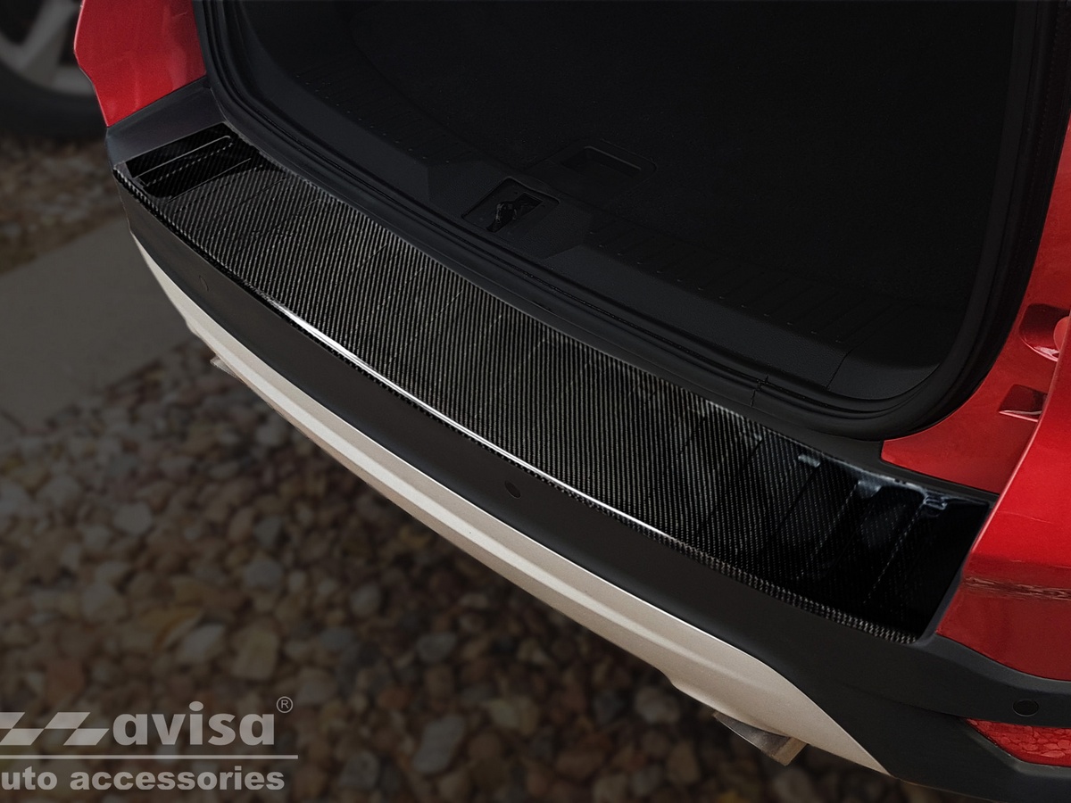 Ochranná lišta zadního nárazníku Ford Kuga II, 2012-2019, Carbon