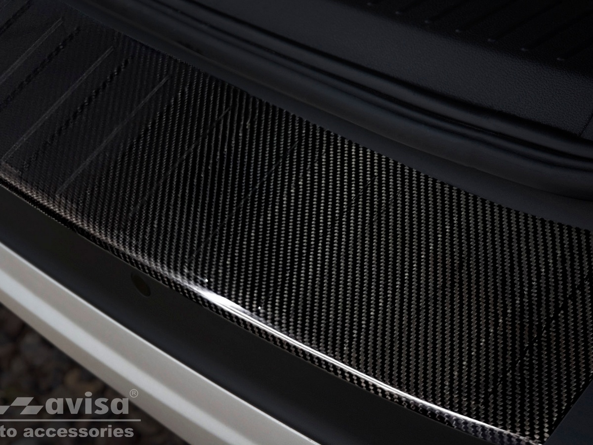 Ochranná lišta zadního nárazníku Ford Kuga II, 2012-2019, Carbon
