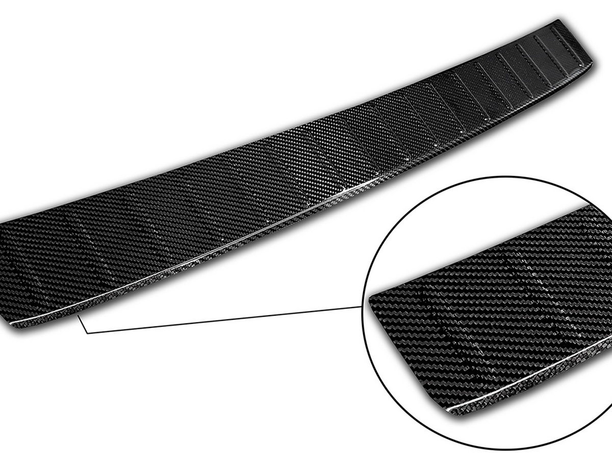 Ochranná lišta zadního nárazníku VW T-Cross, 2018- , Carbon