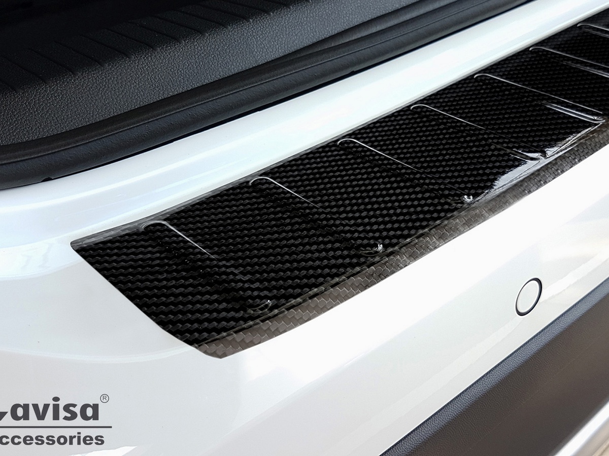 Ochranná lišta zadního nárazníku VW T-Cross, 2018- , Carbon