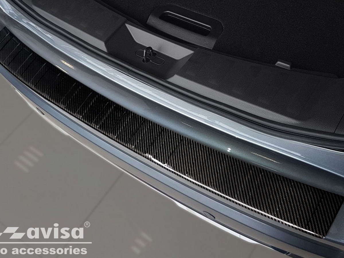 Ochranná lišta zadního nárazníku Nissan X-Trail T32, 2017-2021, Carbon