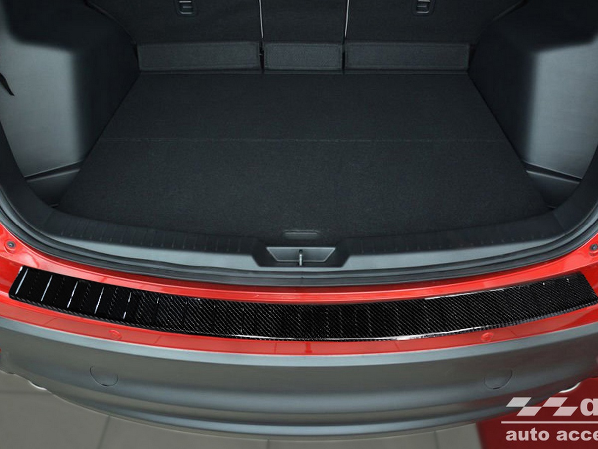 Ochranná lišta zadního nárazníku Mazda CX-5, 2011-2017, Carbon