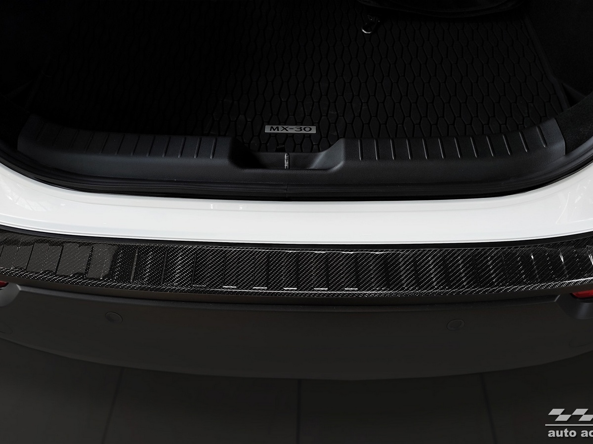 Ochranná lišta zadního nárazníku Mazda MX-30, 2020- , Carbon