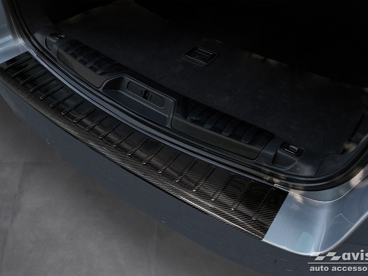 Ochranná lišta zadního nárazníku Peugeot 508, 2010-2018, Combi, Carbon