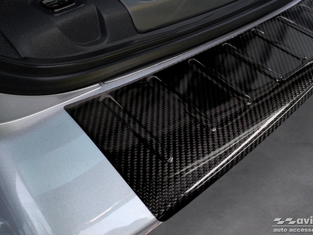 Ochranná lišta zadního nárazníku Peugeot 508, 2010-2018, Combi, Carbon