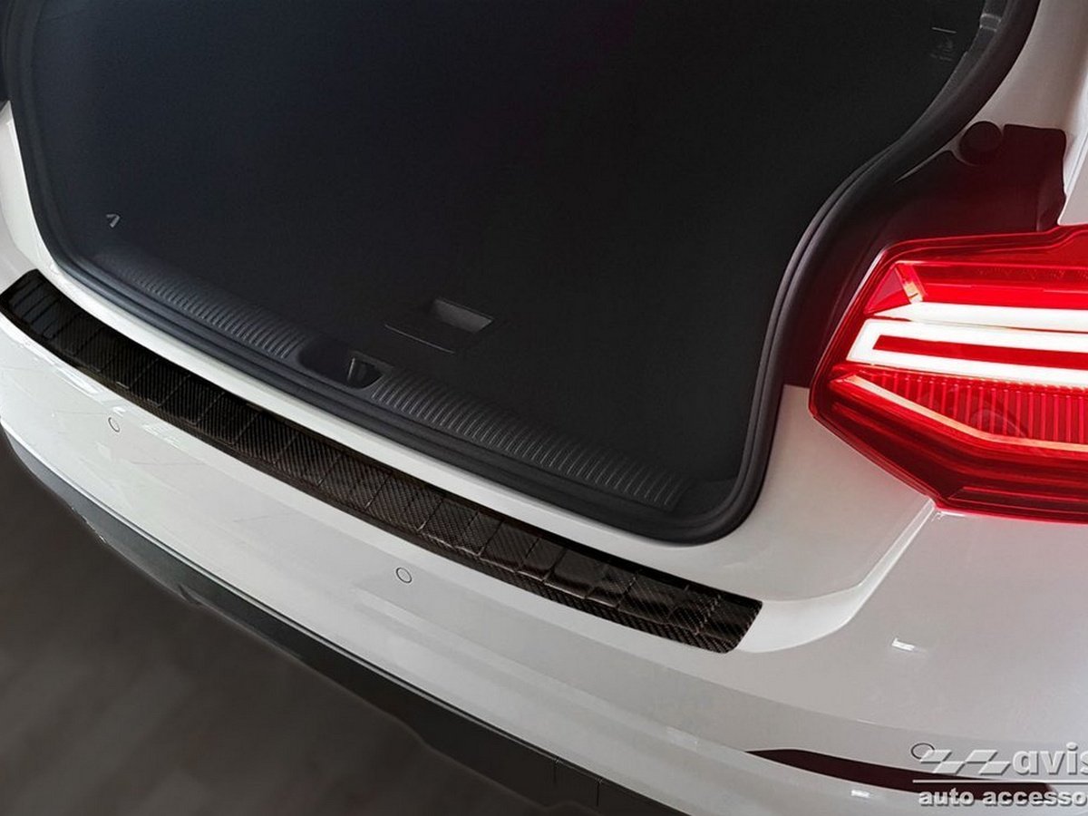Ochranná lišta zadního nárazníku Audi Q2, 2016-2020, Carbon