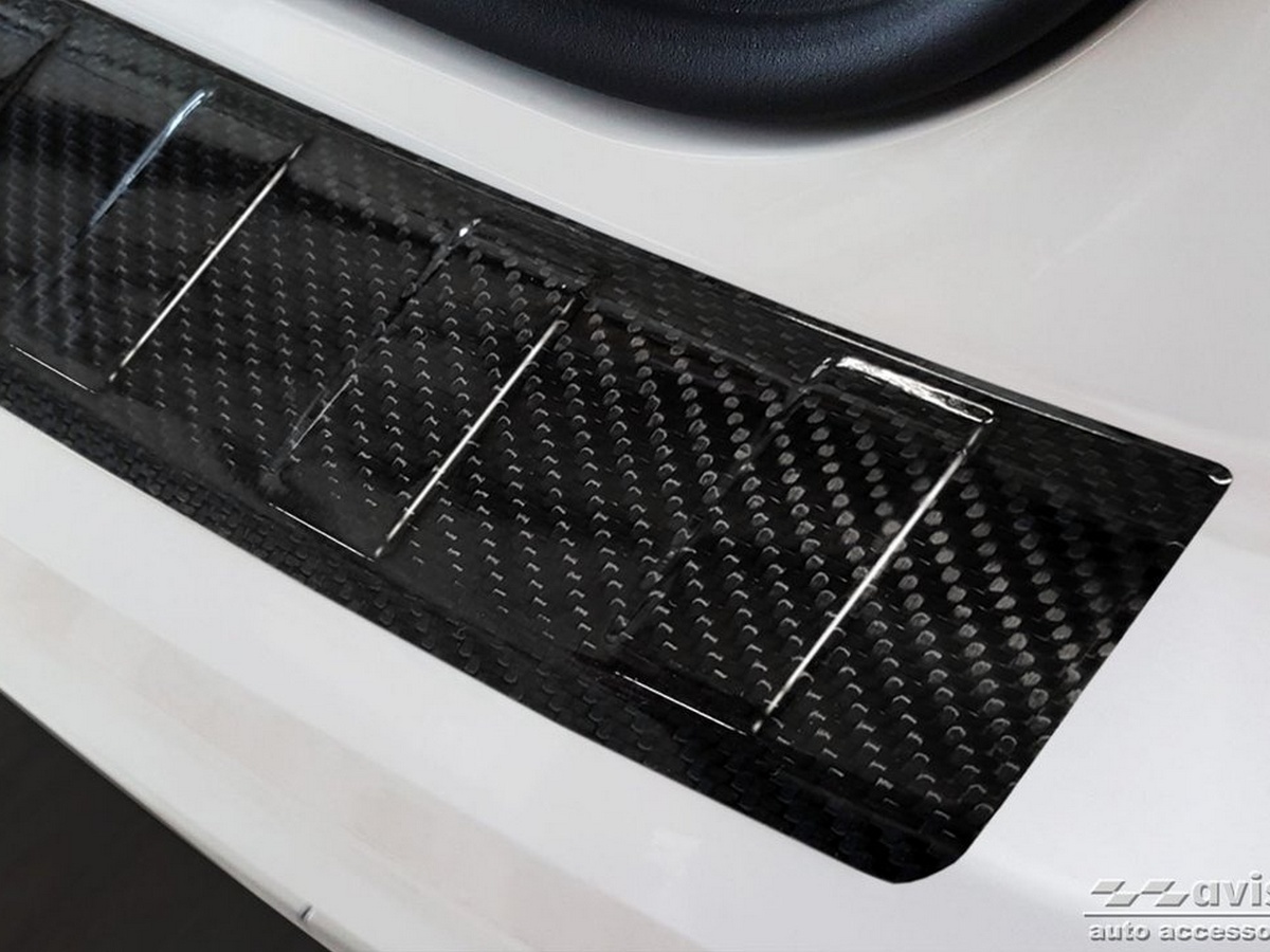 Ochranná lišta zadního nárazníku Audi Q2, 2016-2020, Carbon