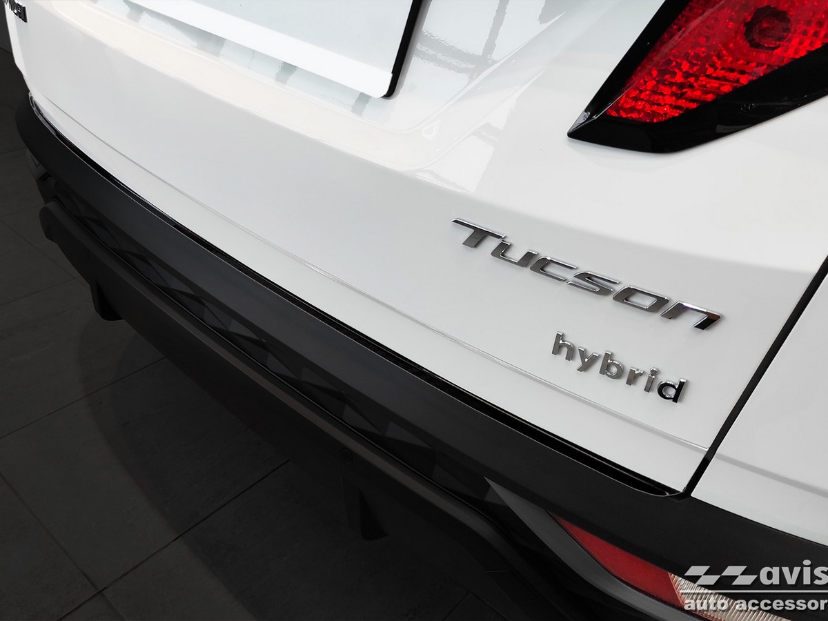 Ochranná lišta zadního nárazníku Hyundai Tucson IV, 2020- , Carbon