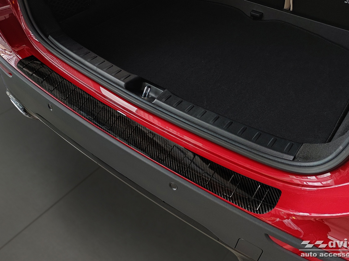 Ochranná lišta zadního nárazníku Mercedes GLA, H247, 2019- , Carbon
