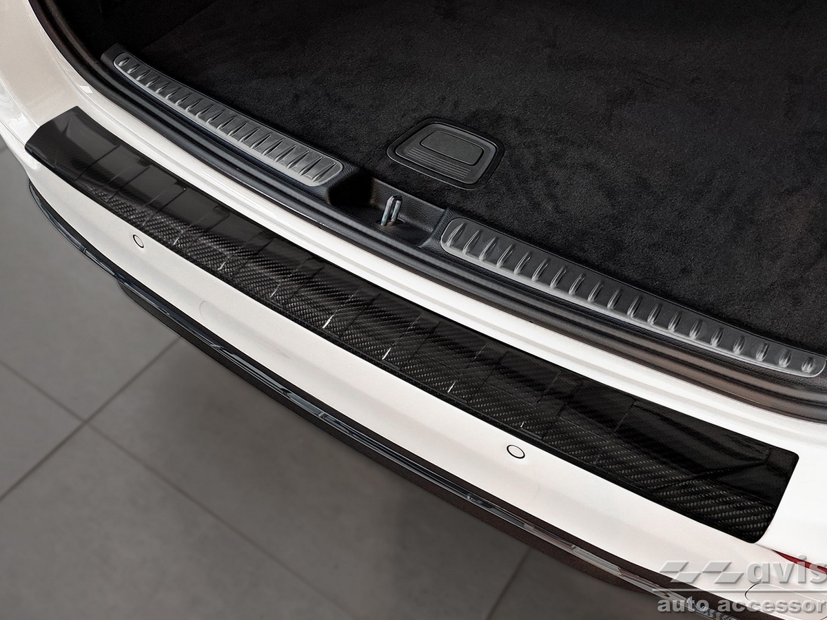 Ochranná lišta zadního nárazníku Mercedes C-Class, S206, 2021- , T-Model, Combi, Carbon