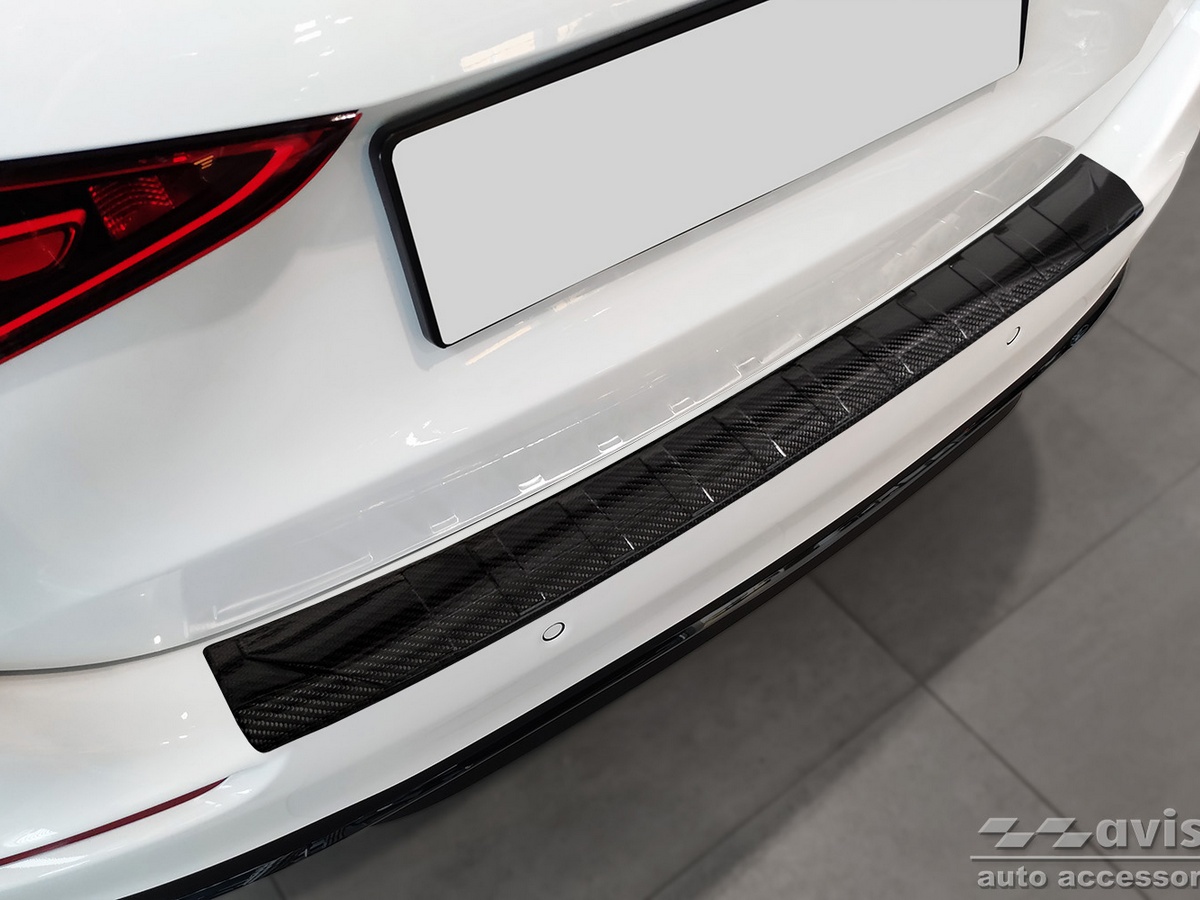 Ochranná lišta zadního nárazníku Mercedes C-Class, S206, 2021- , T-Model, Combi, Carbon