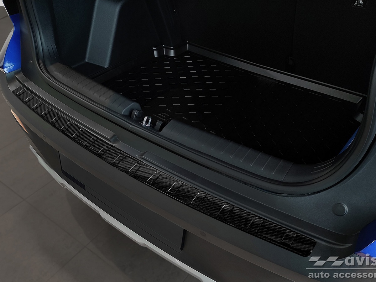 Ochranná lišta zadního nárazníku Hyundai Bayon, 2021- , Carbon