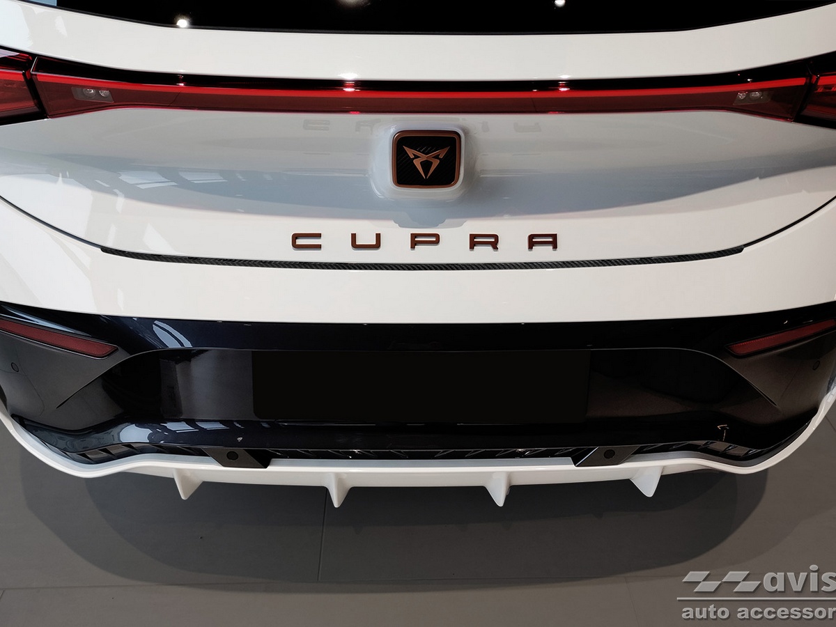 Ochranná lišta zadního nárazníku Cupra Born, 2021- , Hatchback, Carbon
