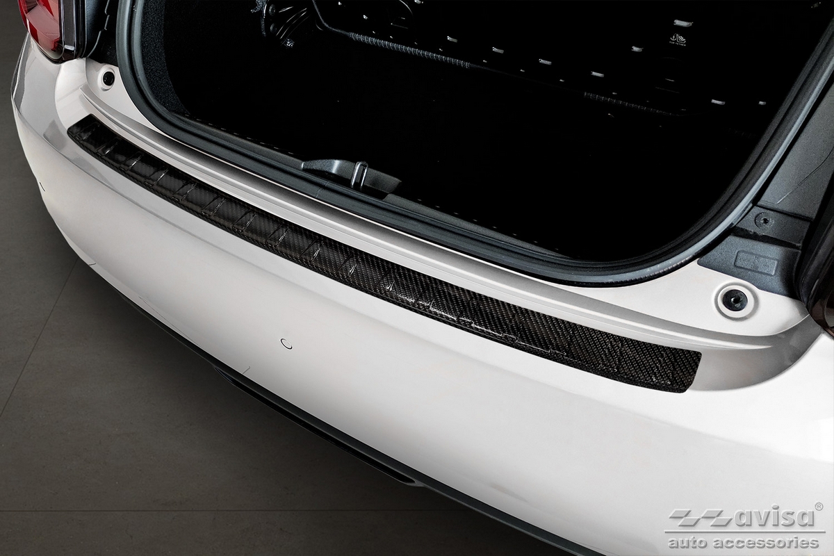 Ochranná lišta zadního nárazníku Fiat 500e II, 2020- , Hatchback, 3.dveř., Carbon