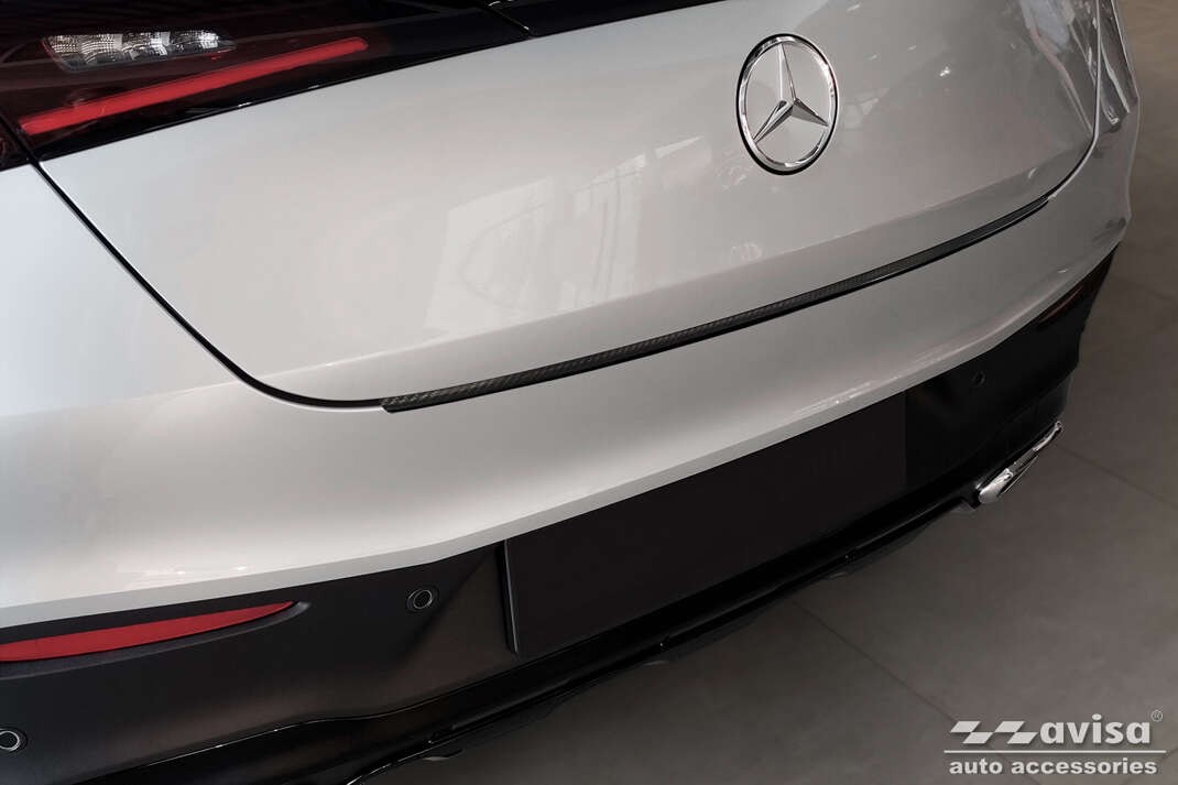 Ochranná lišta zadního nárazníku Mercedes GLC II, C254, 2023- , Coupe, Carbon