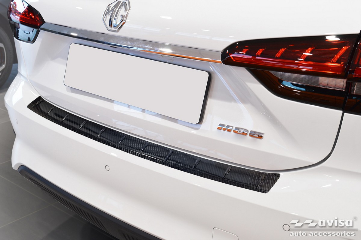Ochranná lišta zadního nárazníku MG 5 EV, 2022- , Carbon