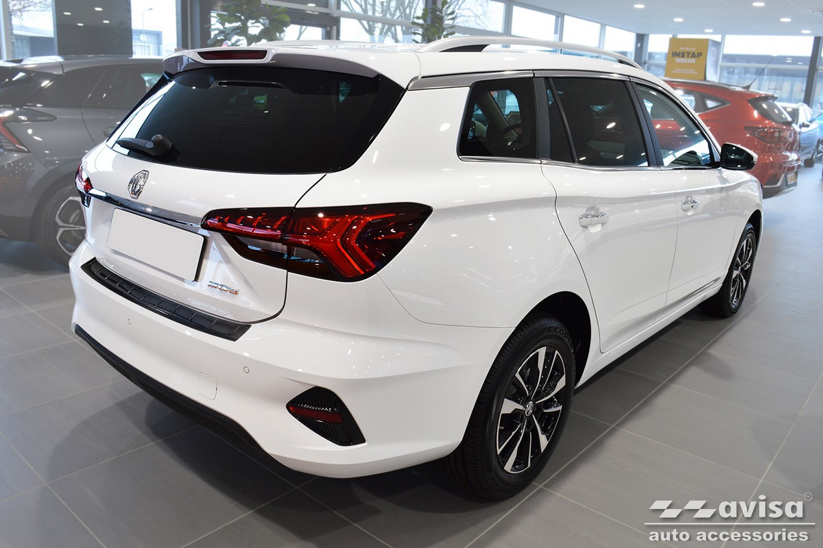 Ochranná lišta zadního nárazníku MG 5 EV, 2022- , Carbon