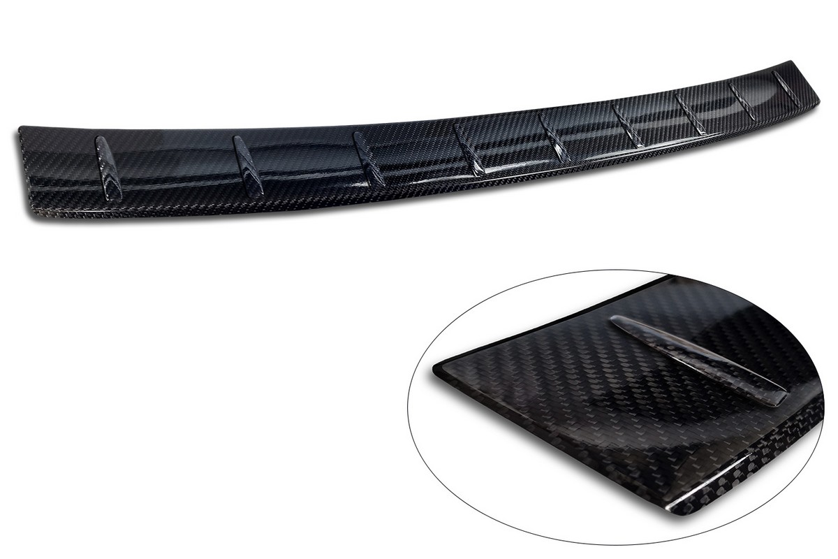 Ochranná lišta zadního nárazníku VW Tiguan III, 2024- , Carbon