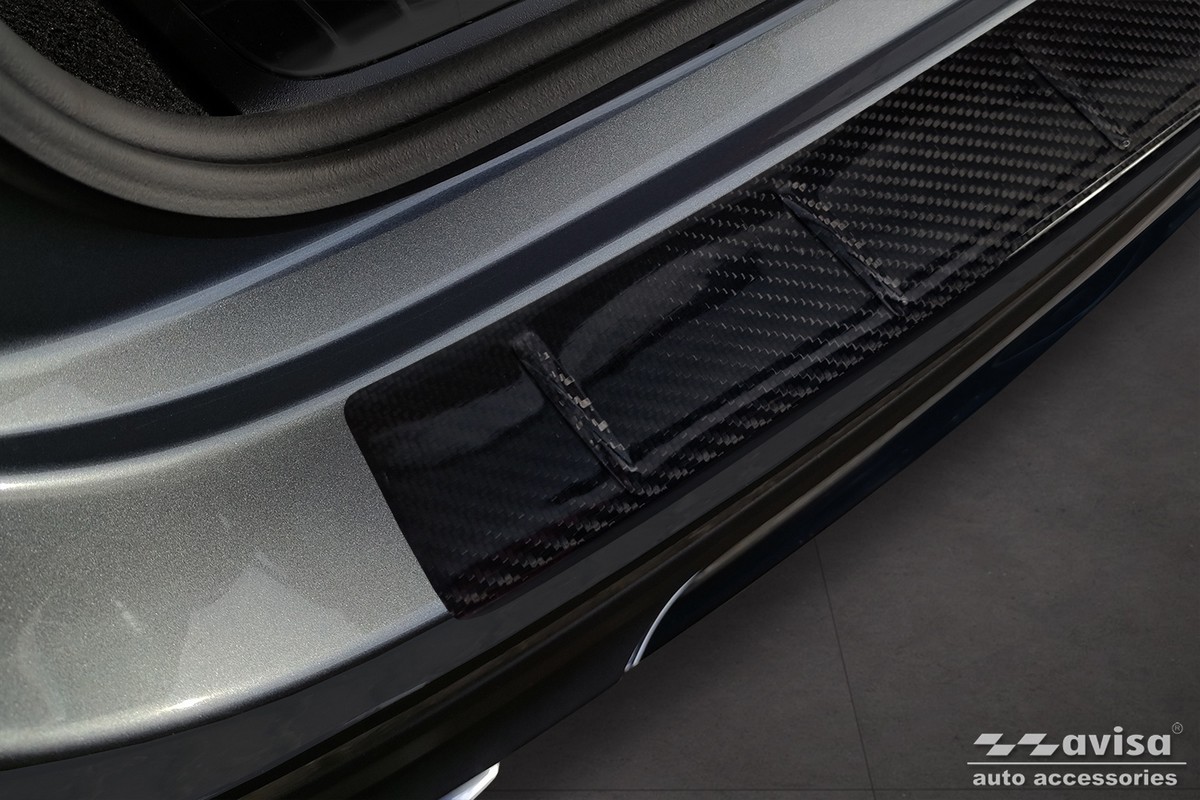 Ochranná lišta zadního nárazníku Mercedes GLE II, W167, 2023- , Facelift, Carbon