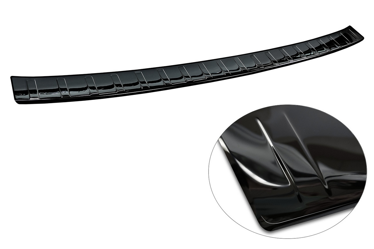 Ochranná lišta zadního nárazníku BMW X1, iX1, U11, 2022- , Glossy Black