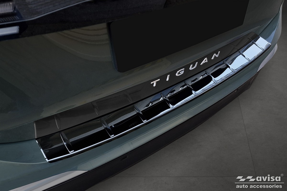 Ochranná lišta zadního nárazníku VW Tiguan III, 2024- , Glossy Black