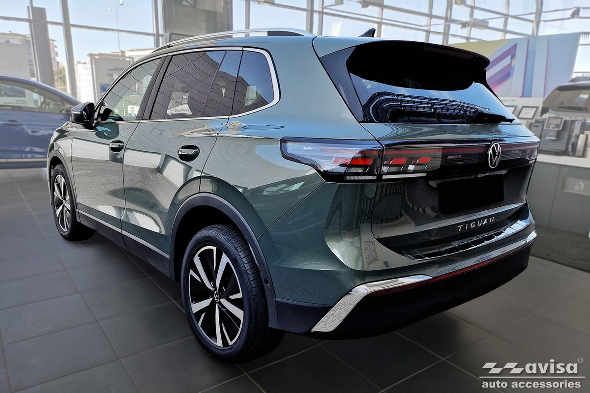 Ochranná lišta zadního nárazníku VW Tiguan III, 2024- , Glossy Black