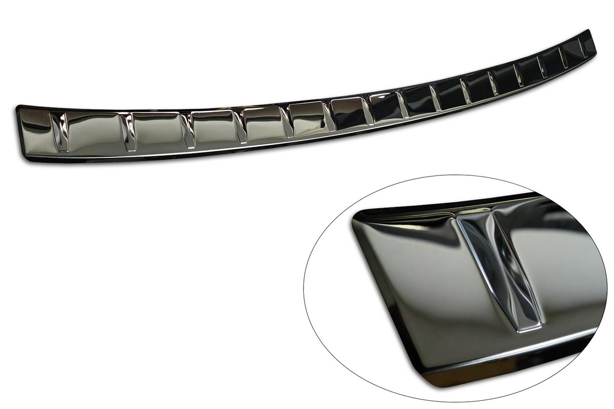 Ochranná lišta zadního nárazníku MG HS II, 2024-, Glossy Black