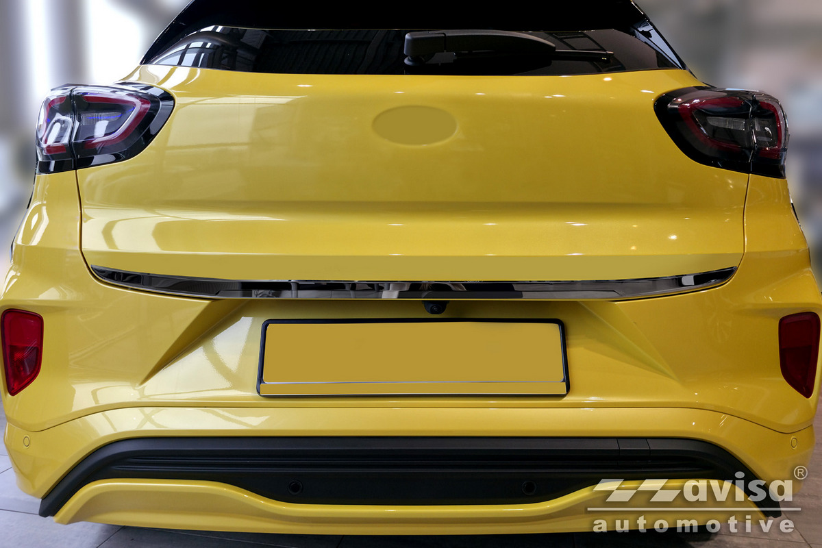 Ozdobná lišta na víko kufru do Ford Puma, 2019-, Glossy Black