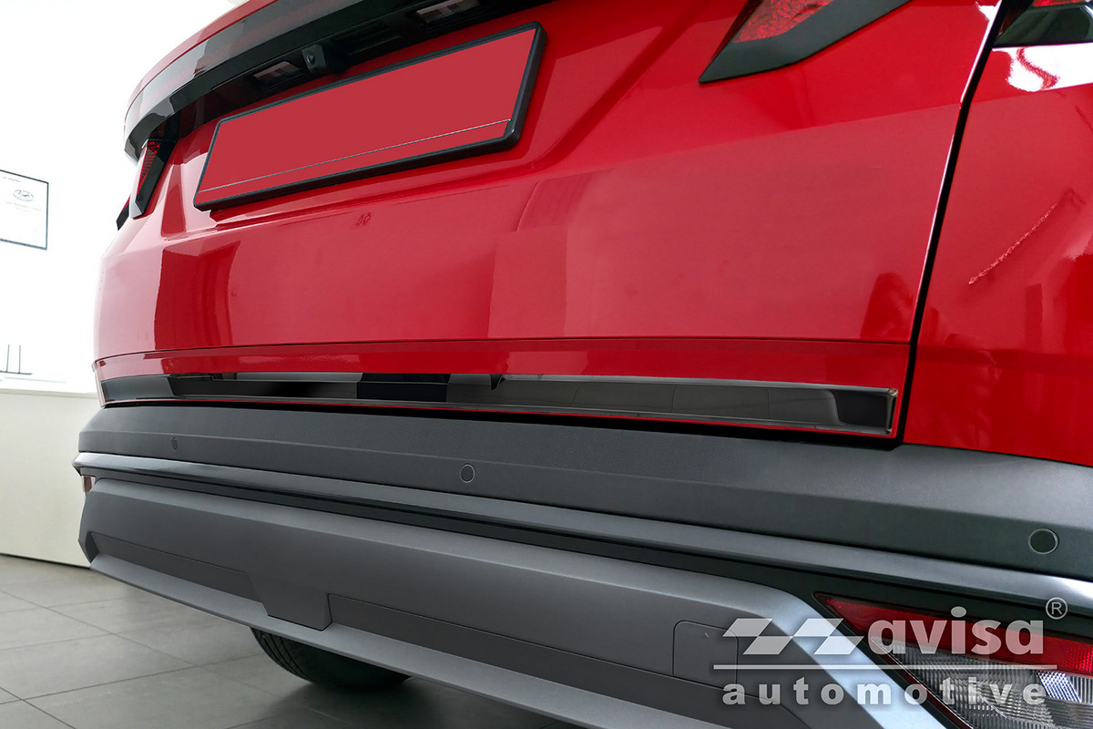 Ozdobná lišta na víko kufru do Hyundai Tucson IV, 2020-, Glossy Black