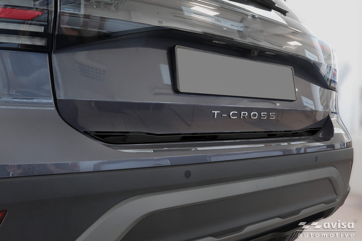 Ozdobná lišta na víko kufru do VW T-Cross, 2018-, Glossy Black