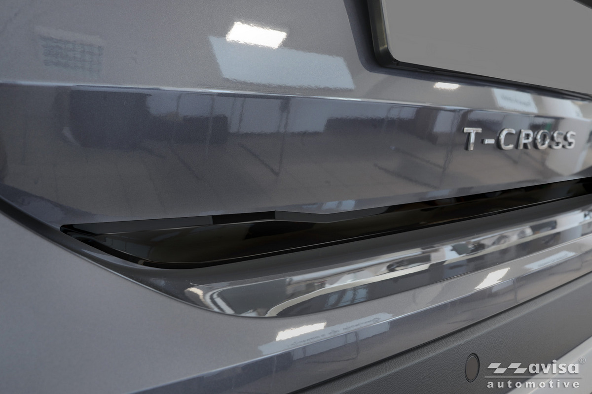 Ozdobná lišta na víko kufru do VW T-Cross, 2018-, Glossy Black