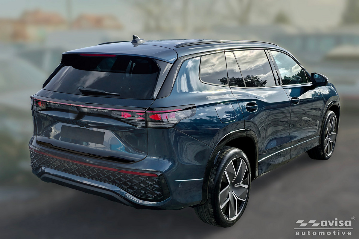Ozdobná lišta na víko kufru do VW Tayron, 2024-, Glossy Black