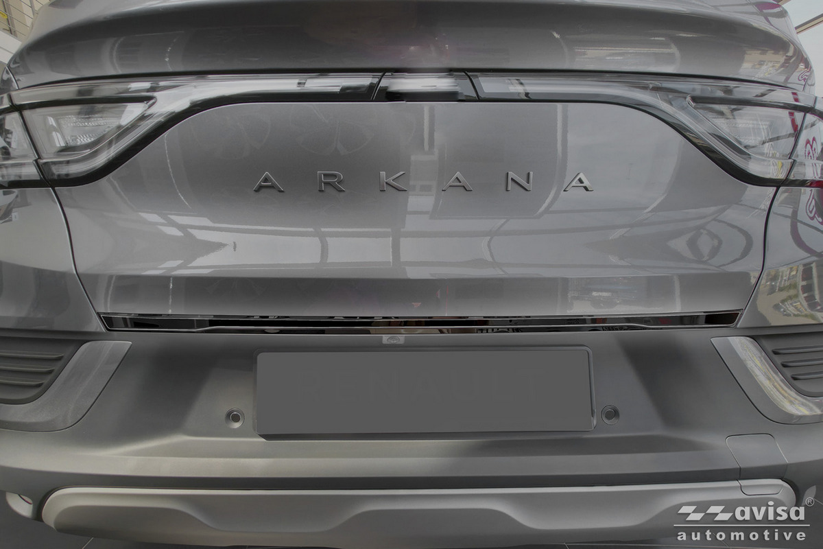 Ozdobná lišta na víko kufru do Renault Arkana,  2019-,  Glossy Black