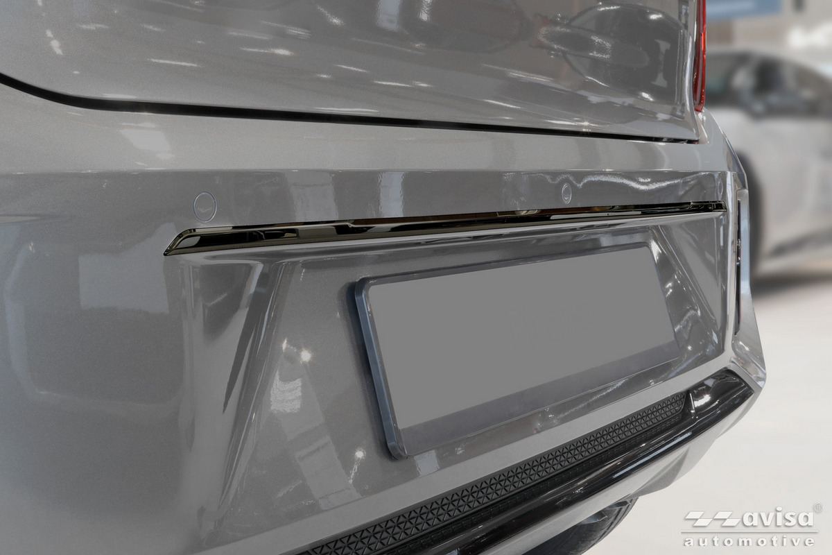 Ozdobná lišta na víko kufru do Kia Picanto III, 2023-, Glossy Black