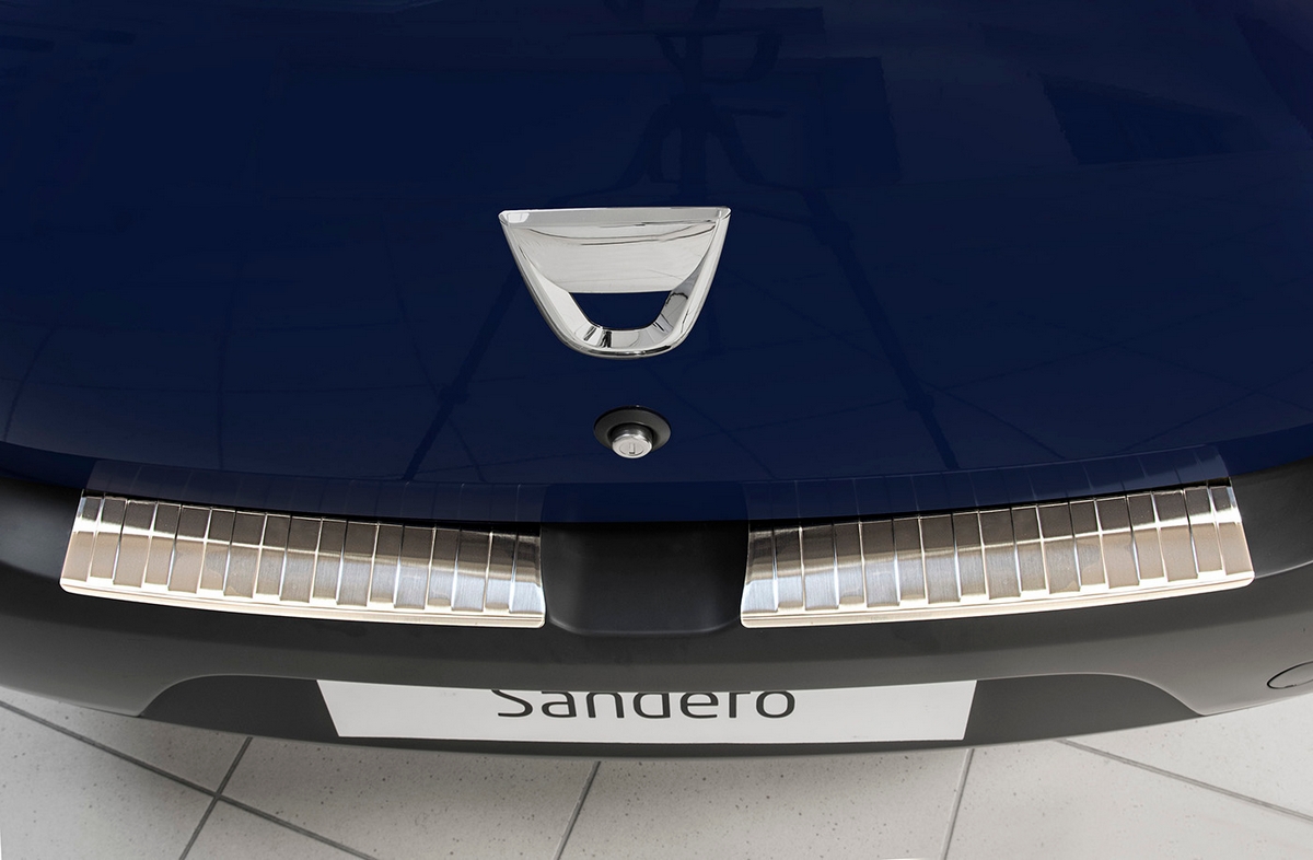 Lišta na nárazník - Kryt hrany kufru, Dacia Sandero II, 2012-2020, Hatchback