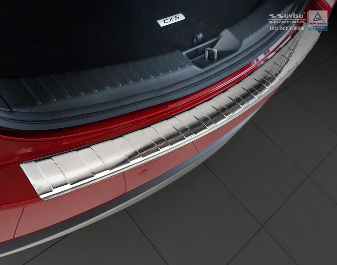 Lišta na nárazník - Kryt hrany kufru, Mazda CX-5, 2017- ,