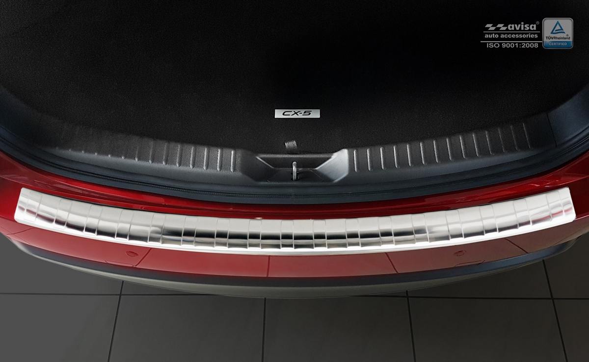 Lišta na nárazník - Kryt hrany kufru, Mazda CX-5, 2017- ,
