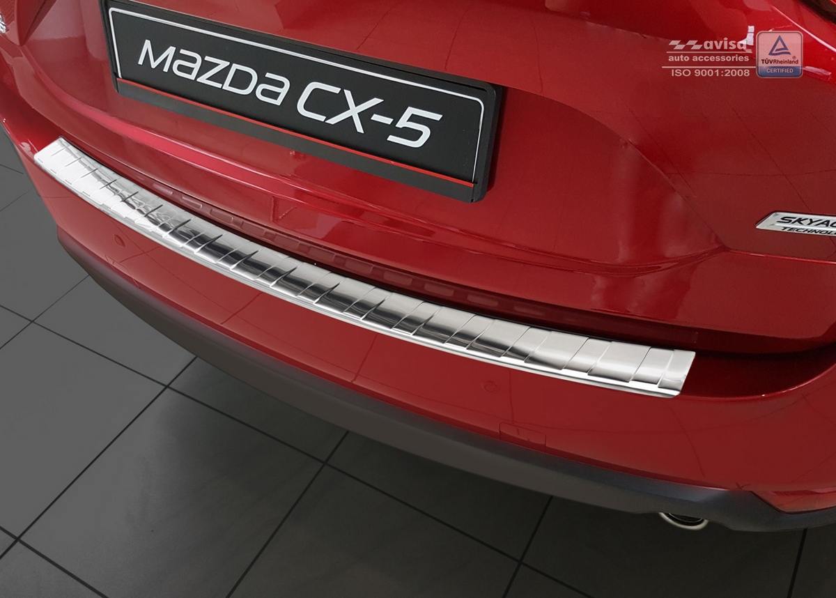 Lišta na nárazník - Kryt hrany kufru, Mazda CX-5, 2017- ,